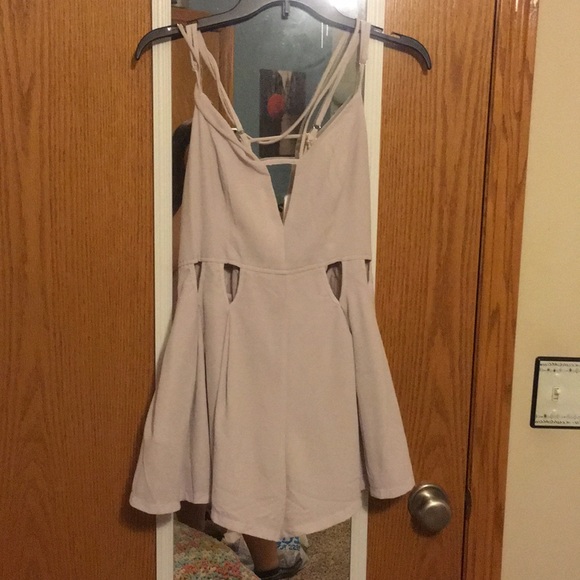 Summer romper with multiple waist cutouts - Picture 1 of 2